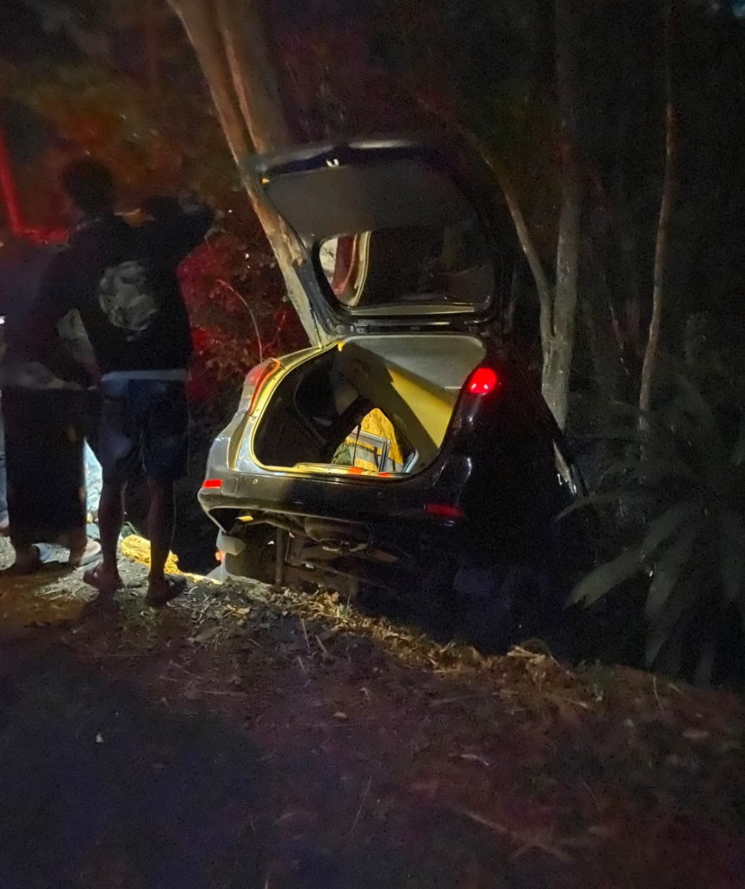 Minibus Masuk Jurang 3 Meter di Jalan Imogiri-Dlingo Bantul, Tiga Penumpang Luka Ringan