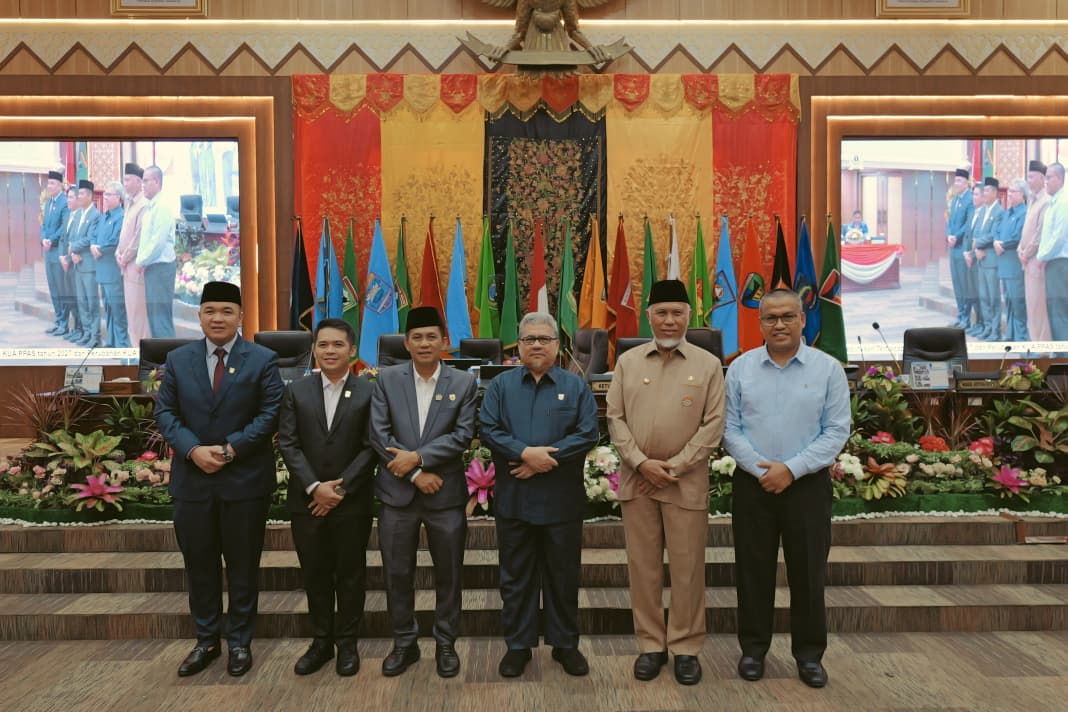 Pemprov Sumbar dan DPRD Sepakati KUA-PPAS 2026-2027, Anggaran Pemulihan Pascabencana Naik Rp 570 Miliar
