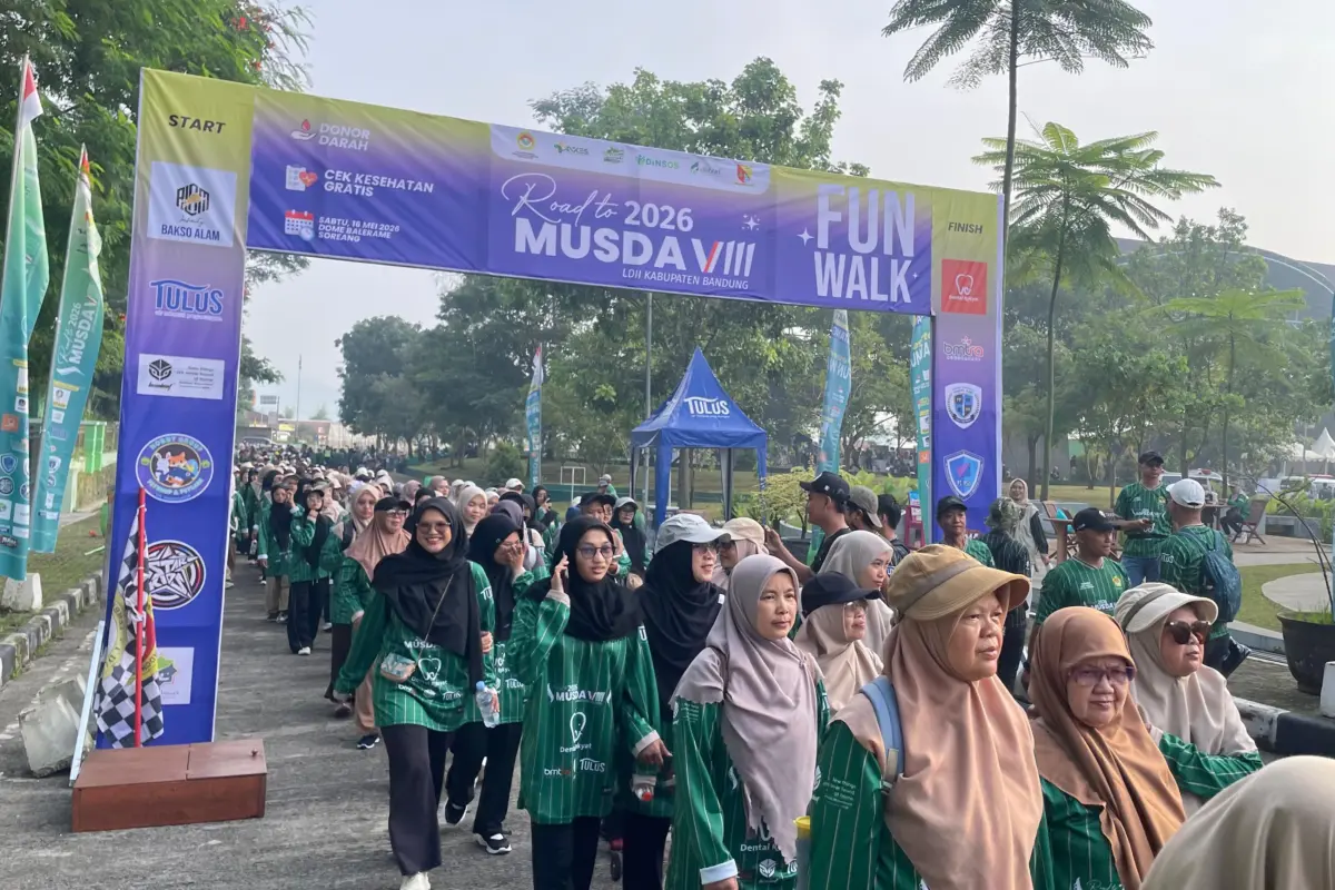 Ribuan Peserta Padati Road to Musda LDII di Soreang, Donor Darah dan Cek Kesehatan Jadi Primadona