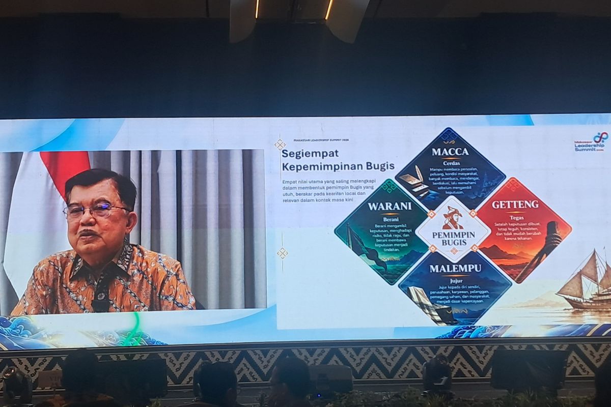 Jusuf Kalla Beberkan 3 Kunci Pemimpin Dunia Usaha di Makassar Leadership Summit