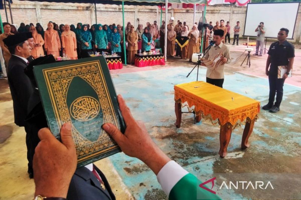 Bupati Aceh Barat Tarmizi Lantik 11 Pejabat Baru Hasil Lelang Jabatan, Ini Daftar dan Tugasnya