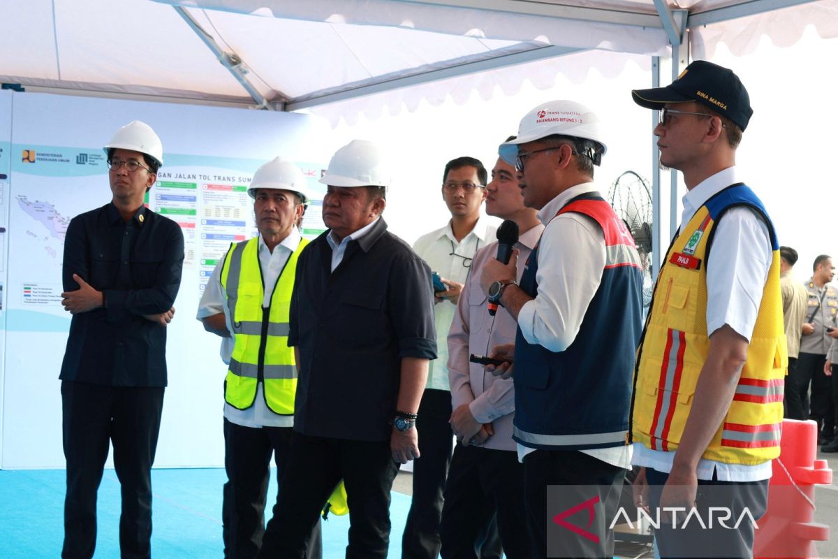 Wapres Gibran Tinjau Langsung Jembatan Musi V Palembang, Hutama Karya Targetkan Fungsional Akhir 2026