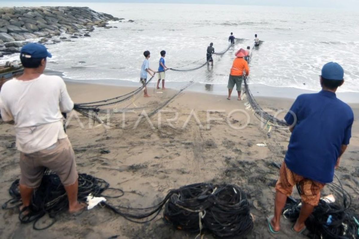 Cuaca Buruk Landa Padang, Tradisi Maelo Pukek Nelayan Purus Berujung Jaring Penuh Sampah Plastik