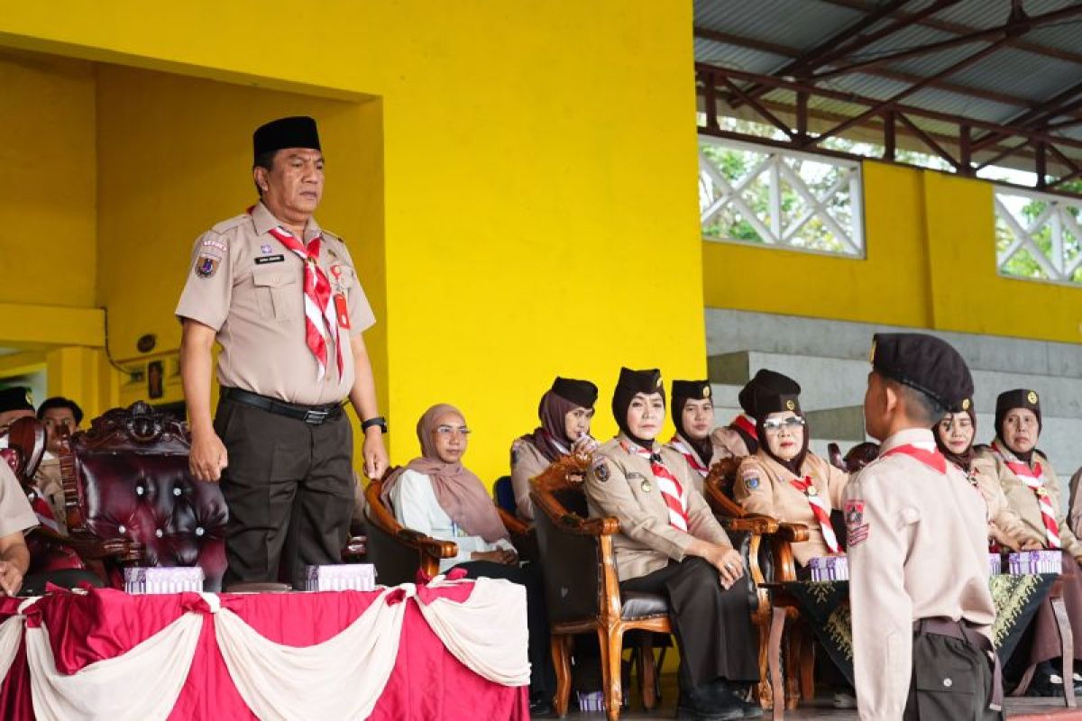 Pemkab Tapin Perkuat Gerakan Pramuka Lewat Lomba Tingkat III untuk Bentuk Karakter Generasi Muda