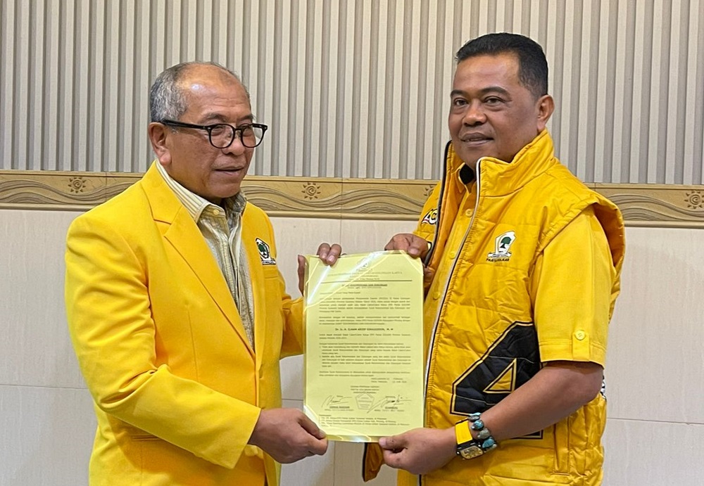 Ilham Arief Sirajuddin Kembalikan Berkas Pencalonan Ketua Golkar Sulsel, Verifikasi Dimulai Besok