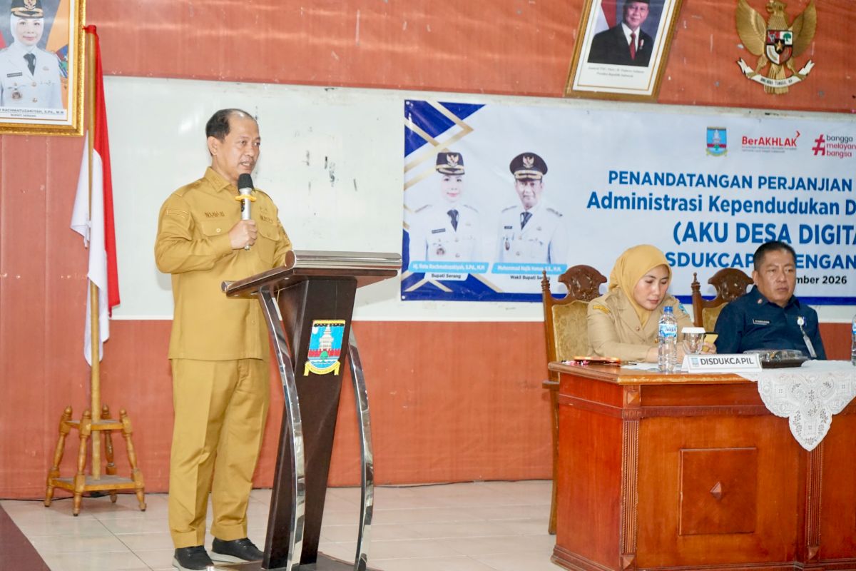 Pemkab Serang Perluas Program Aku Desa Digital ke 137 Desa untuk Permudah Layanan Kependudukan
