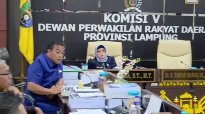 Komisi V DPRD Lampung Gelar Rapat Dengar Pendapat, Pertajam Pengawasan dan Serap Aspirasi Warga