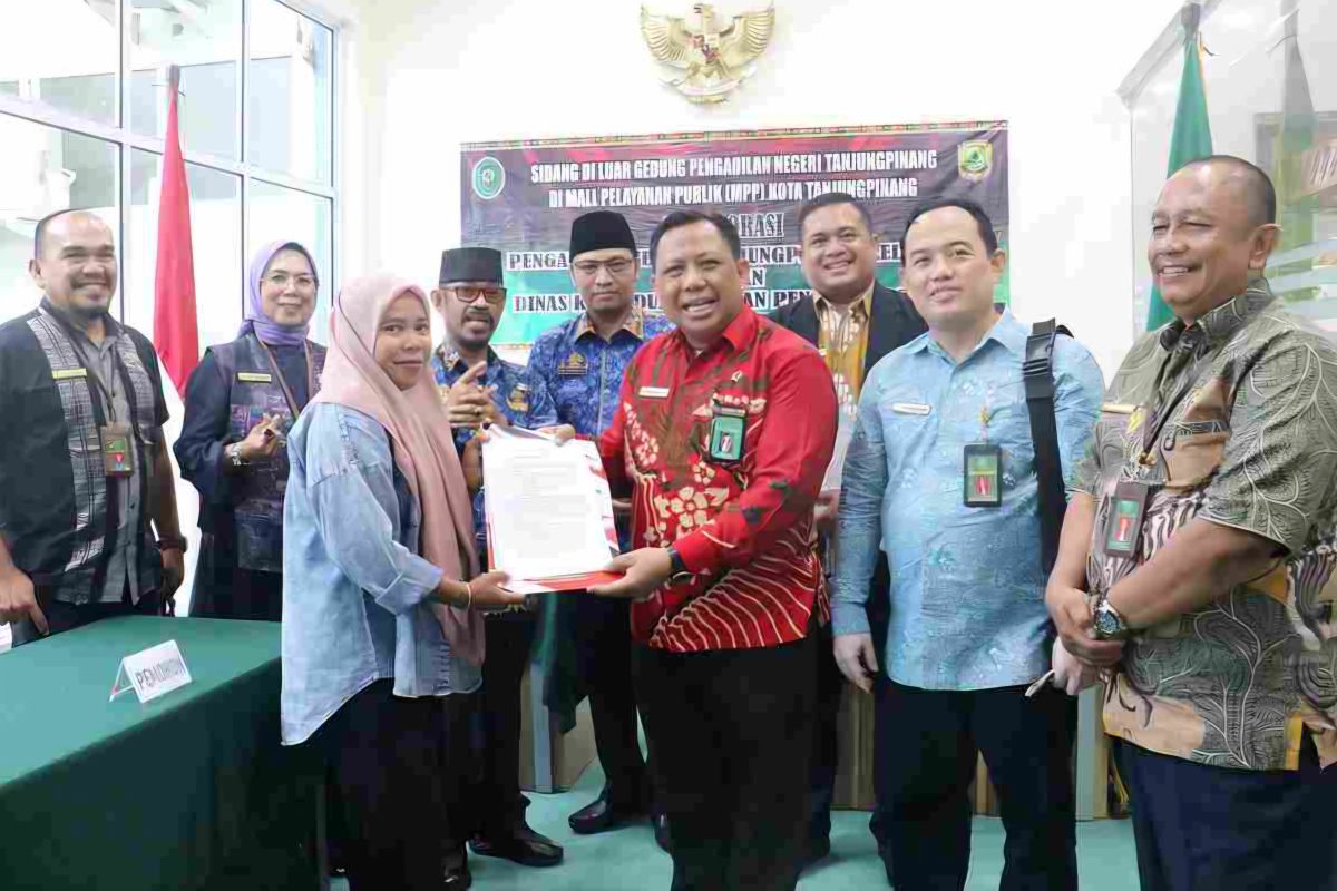 PN Tanjungpinang dan Disdukcapil Uji Coba Sidang di Mal Pelayanan Publik, Warga Tak Perlu Lagi ke Gedung Pengadilan