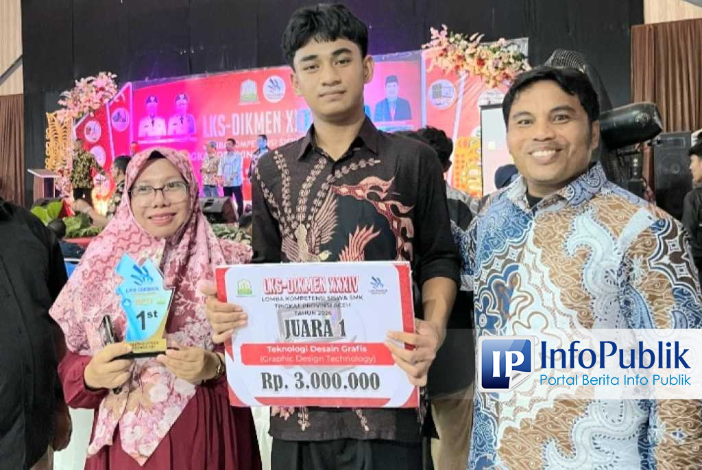 Siswa SMK Tapaktuan Rakha Ataulah Samil Juara LKS Aceh 2026, Wakili Wilayah Barsela ke Tingkat Nasional