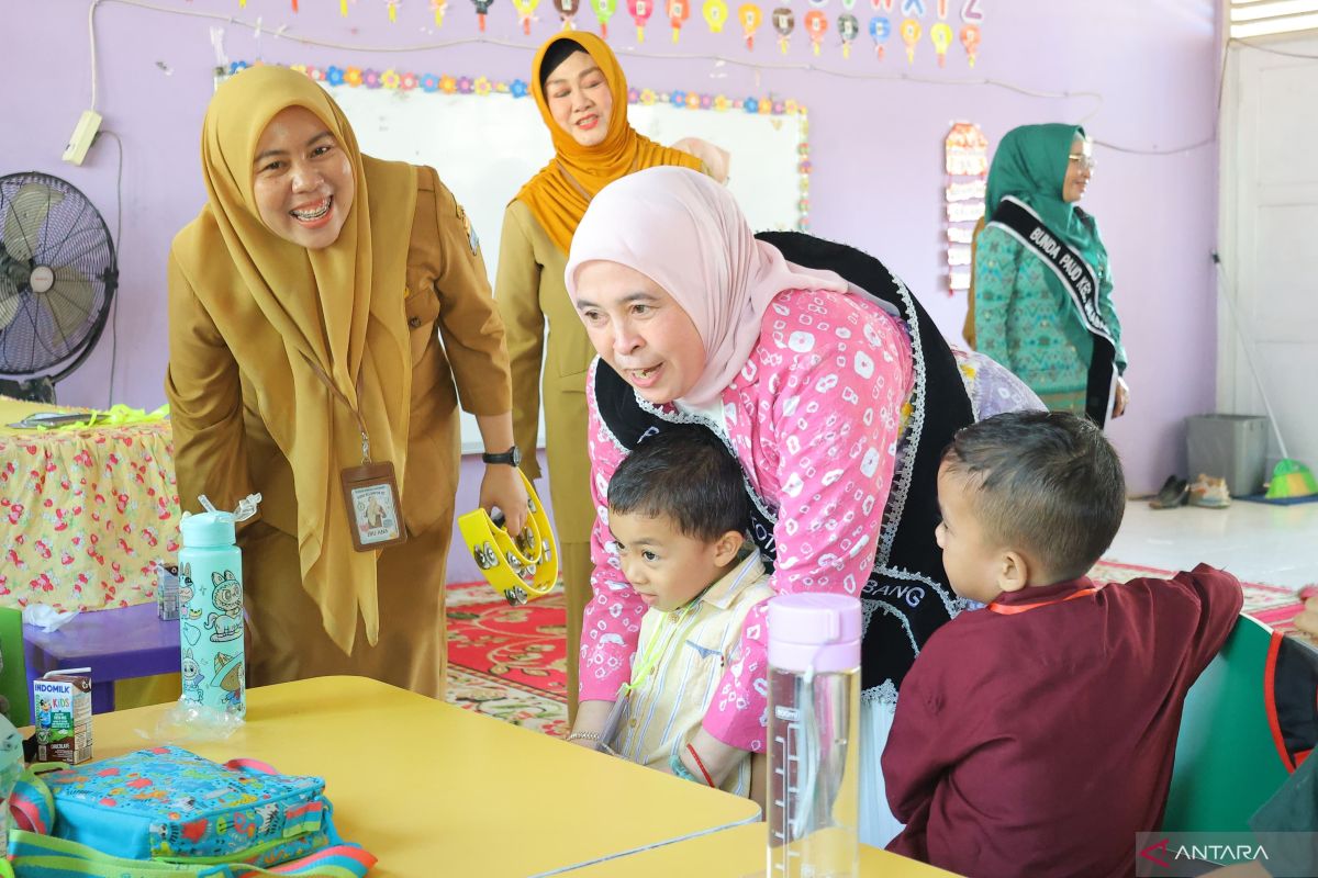 Bunda PAUD Palembang Dorong Guru Ciptakan Sekolah Ramah Anak saat MPLS, 178 Siswa Baru Disambut di TK Pembina 2