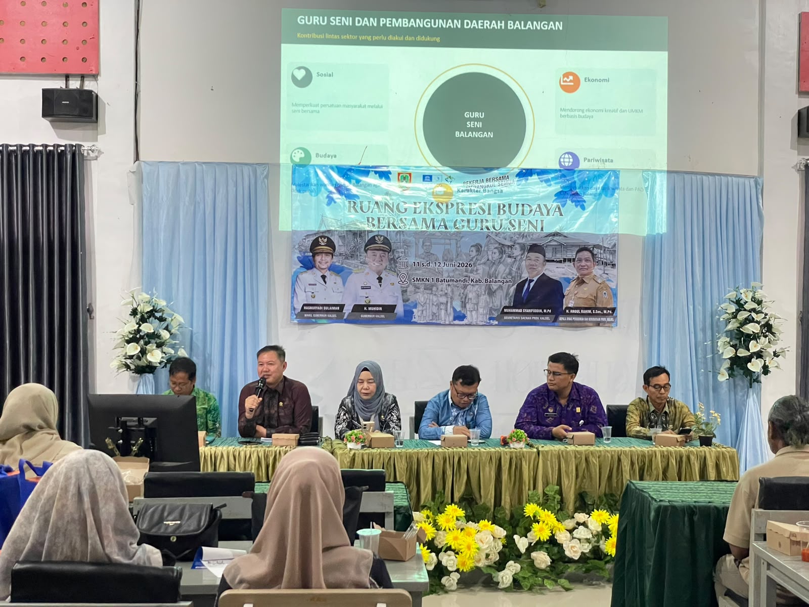 Saiful Arif Dorong Guru Seni Jadi Garda Terdepan Lestarikan Budaya Balangan di Tengah Modernisasi