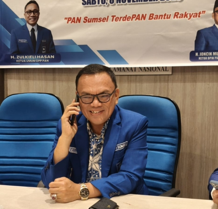 Kader dan Relawan PAN Sumsel Serukan Joncik Muhammad Maju Pilgub 2029, Pelantikan DPC Jadi Panggung Dukungan