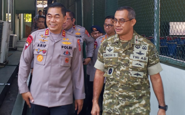 Kapolda dan Danrem 152/Baabullah Perkuat Sinergi TNI-Polri di Maluku Utara, Soliditas Jadi Harga Mati