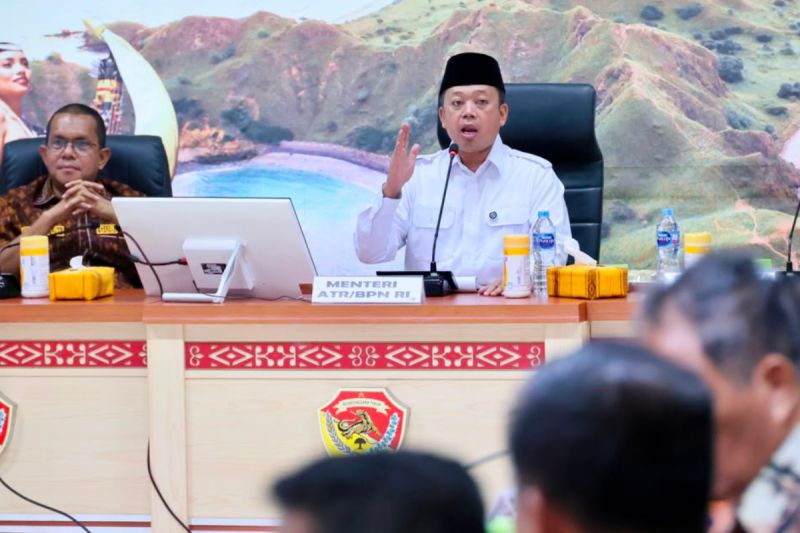 Menteri ATR Nusron Wahid Minta Pemda di NTT Percepat Sertifikasi 4.015 Tanah Rumah Ibadah yang Belum Bersertifikat