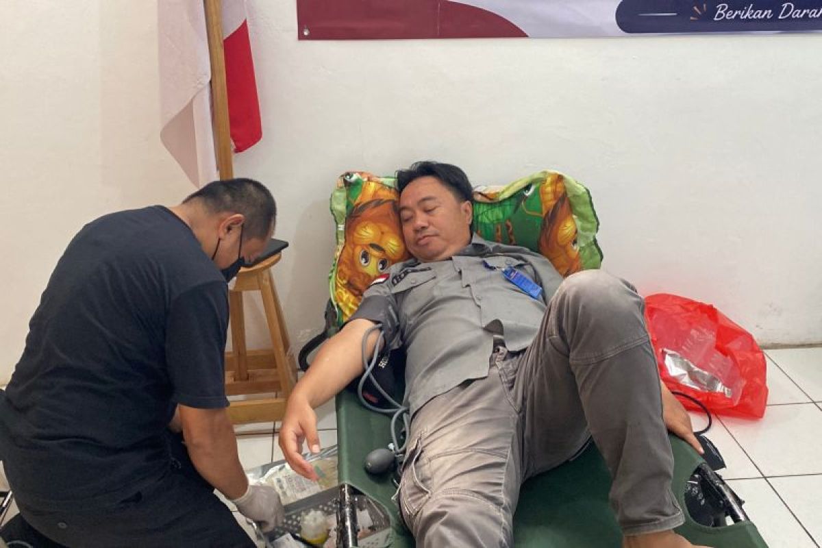 BNNK Tabalong Gandeng RSUD H Badaruddin Kasim Gelar Donor Darah, 22 Orang Berhasil Sumbangkan Darah