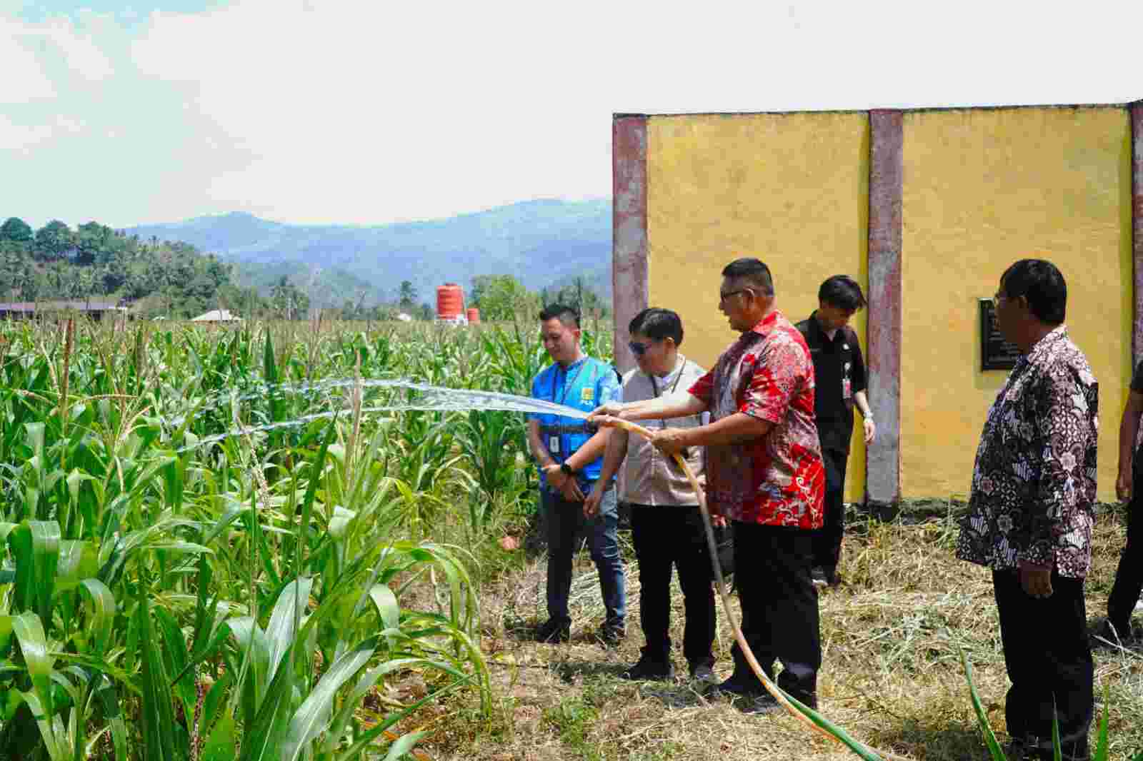 PLN Serahkan Pompa Air Listrik untuk 4 Sumur Bor ke Petani Torout Jaya, Biaya Operasional Turun Lebih 50 Persen