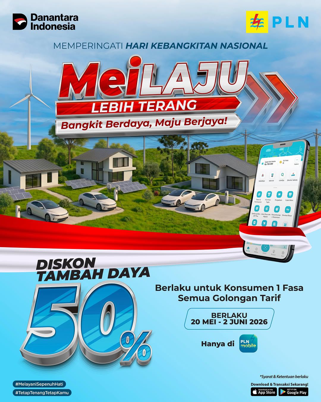 Diskon Tambah Daya Listrik 50 Persen di Palembang, PLN Buka Program MeiLAJU Lebih Terang untuk Pelanggan Rumah Tangga