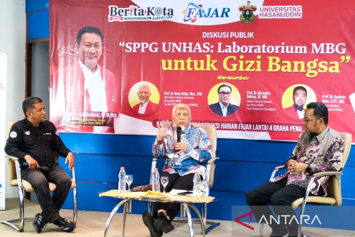 Dua Guru Besar Unhas Paparkan Peran SPPG sebagai Laboratorium Gizi untuk Program Makan Bergizi Gratis di Sulawesi Selatan