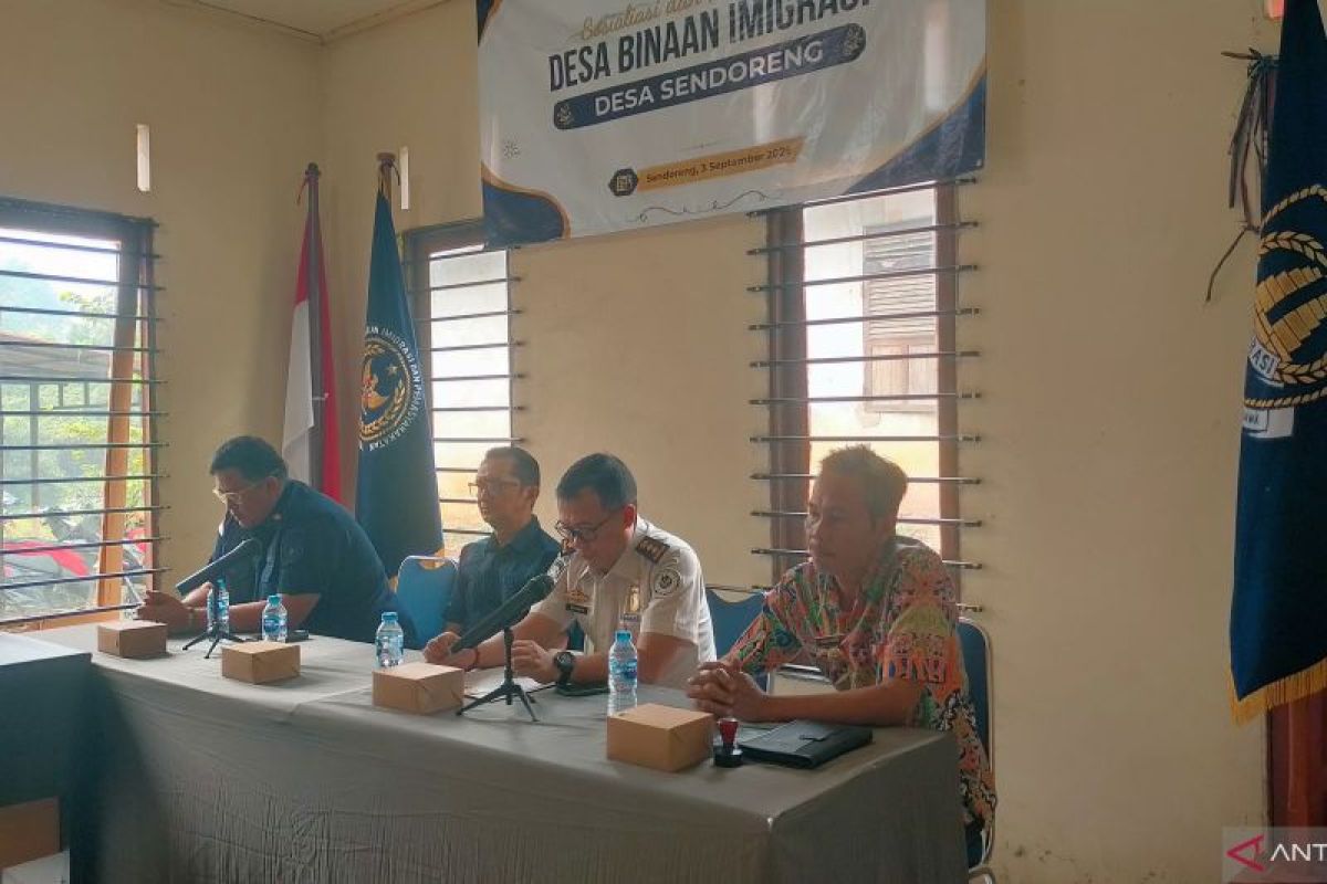 Imigrasi Singkawang Bentuk Desa Binaan di Bengkayang, Wajibkan Warga Laporkan Aktivitas Orang Asing