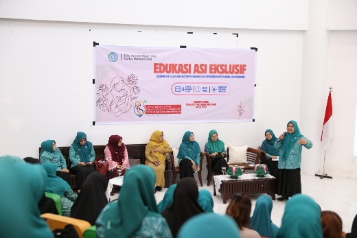 Pekan Menyusui Sedunia 2026: TP PKK Makassar dan AIMI Bekali 300 Ibu Hamil dan Kader Soal ASI Eksklusif
