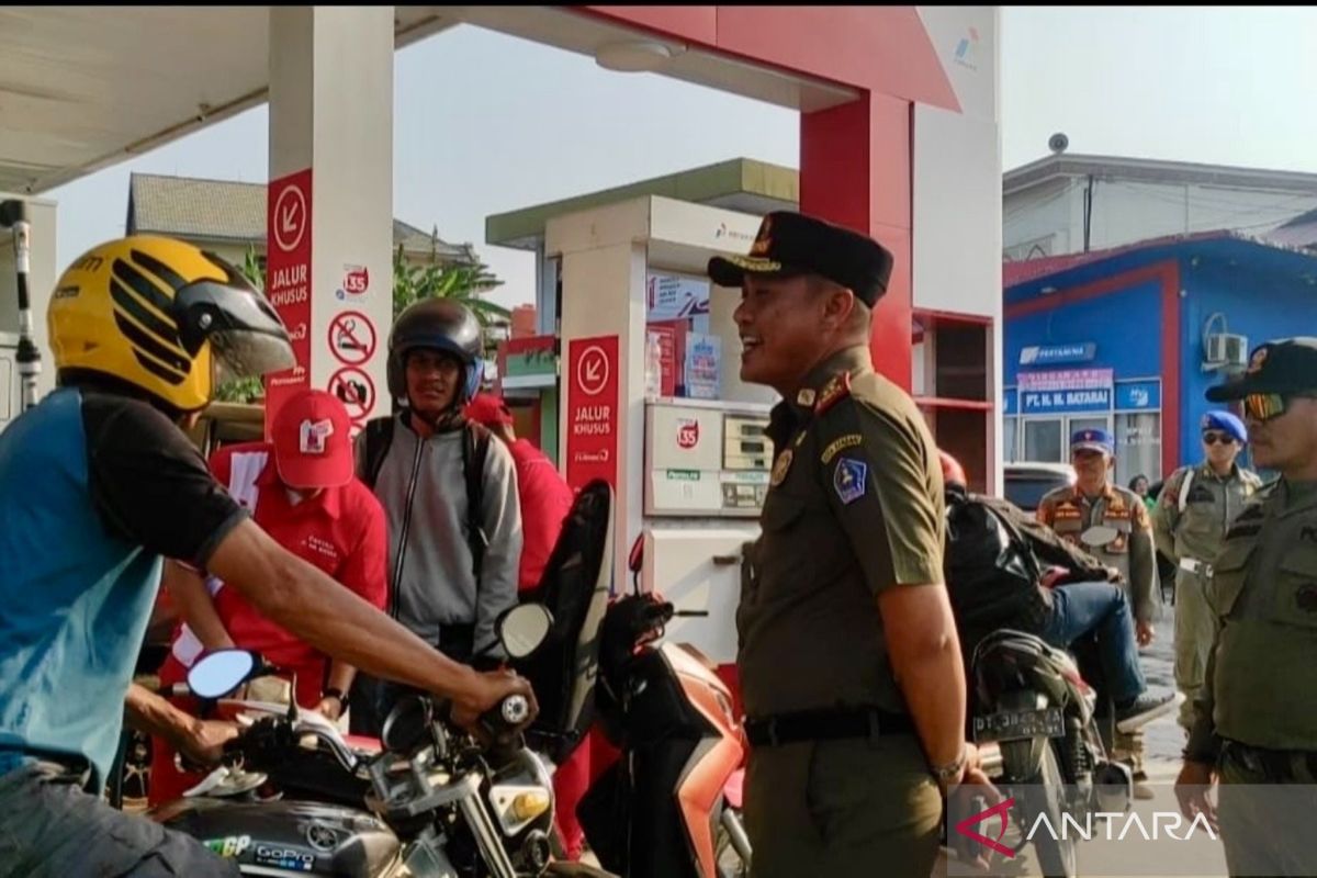 Satpol PP Kendari Sidak 3 SPBU, Operator Diminta Tolak Pelangsir BBM Bersubsidi