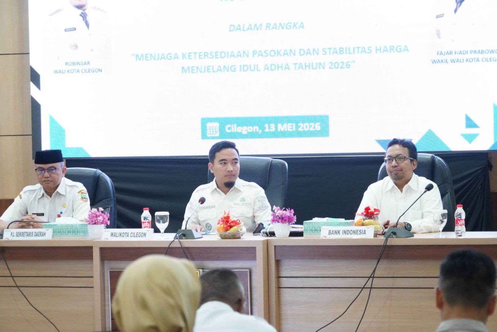 Wali Kota Cilegon Robinsar Siapkan Sidak ke Pasar Jelang Idul Adha, Waspadai Penimbunan Bahan Pokok