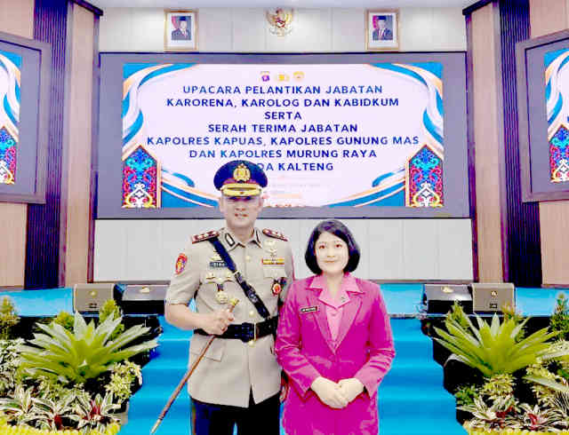 Eks Wakapolres Tanjungpinang AKBP Agung Gima Sunarya Resmi Pimpin Polres Murung Raya, Kapolri Mutasi Ratusan Perwira