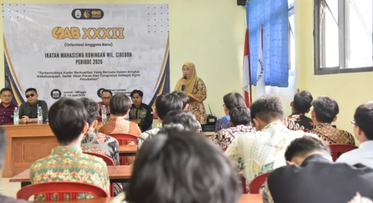 30 Mahasiswa Kuningan Ikuti Orientasi Anggota Baru IMK Cirebon, Wabup Tuti Tekankan Peran Agent of Change