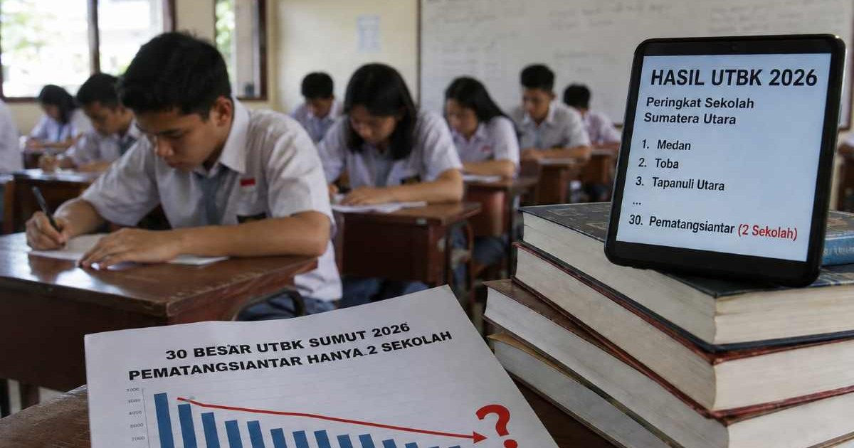 Hasil UTBK 2026 di Pematangsiantar Anjlok, Hanya 2 Sekolah Masuk 1.000 Besar Nasional, Pengamat Sebut Ada Penurunan Daya Saing