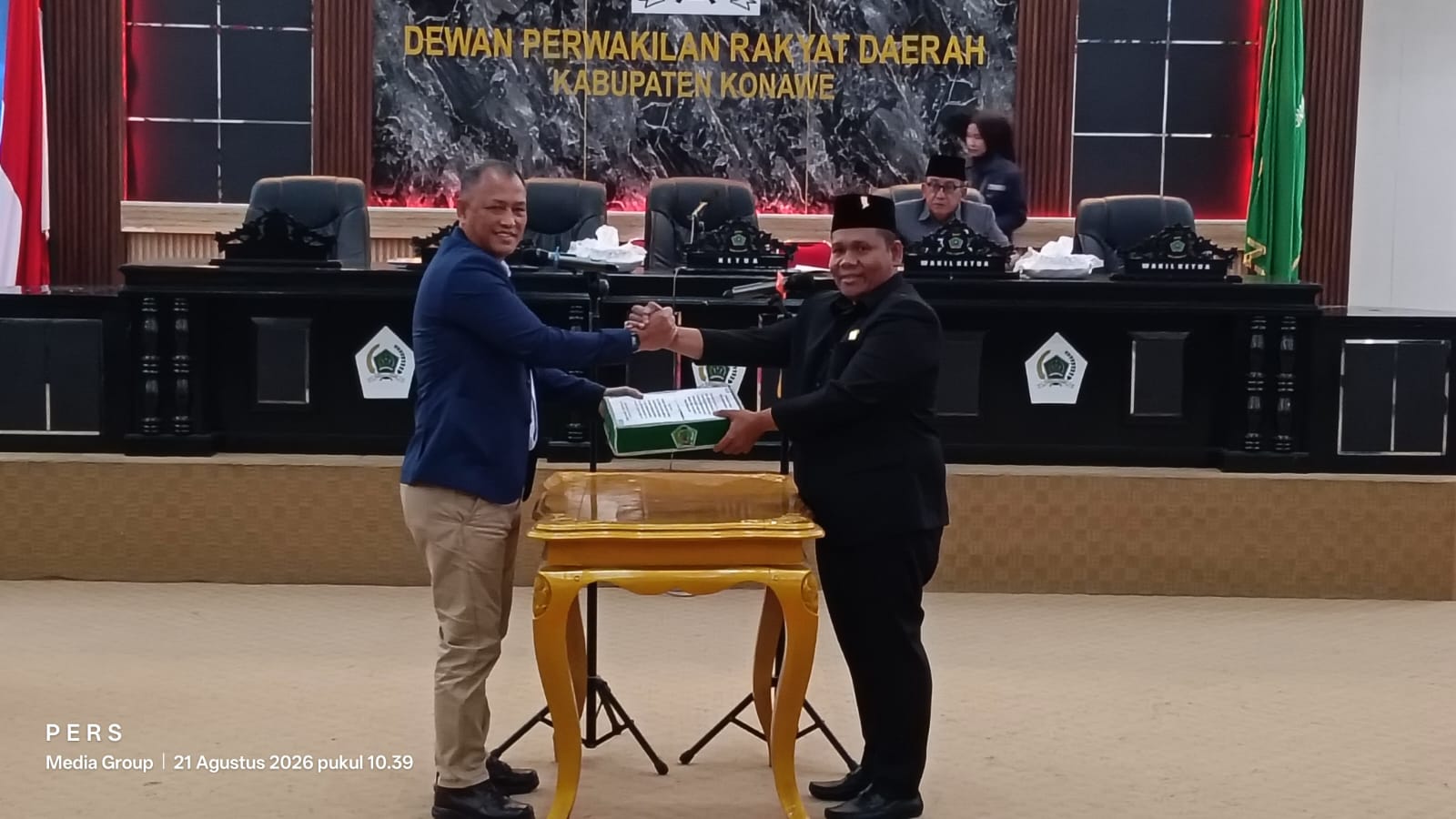 KUA-PPAS Perubahan Konawe 2026 Diserahkan ke DPRD, Defisit Rp174,54 Miliar Ditutup Utang Rp100 Miliar
