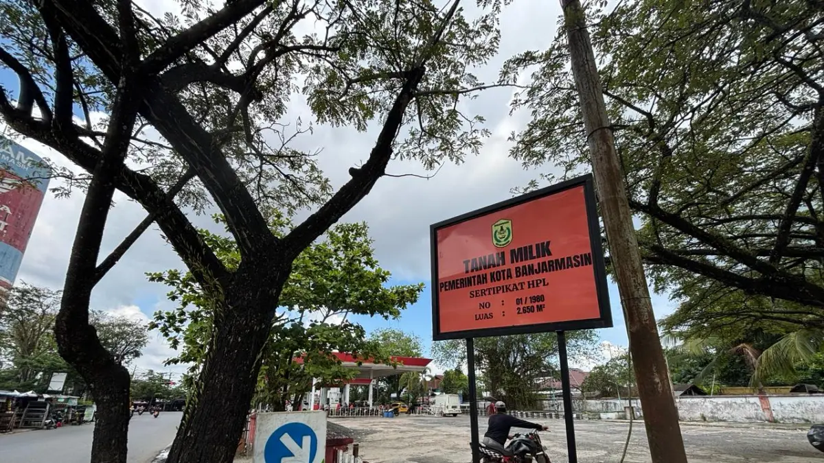 SPBU di Jalan Zafry Zam-zam Banjarmasin Diduga Tutupi Sungai, Tunggak Sewa Lahan ke Pemkot