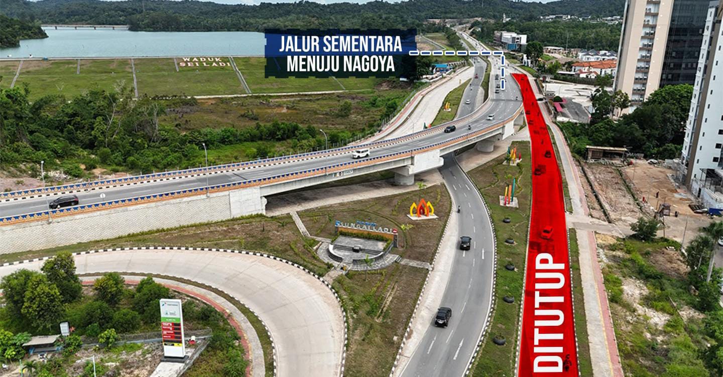 BP Batam Rekonstruksi Total Jalan Gajah Mada Mulai 25 Juli 2026, Arus Lalu Lintas Dialihkan Dua Tahap