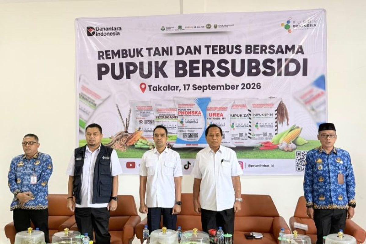Pupuk Indonesia Genjot Penebusan Pupuk Bersubsidi di Takalar Jelang Musim Tanam III