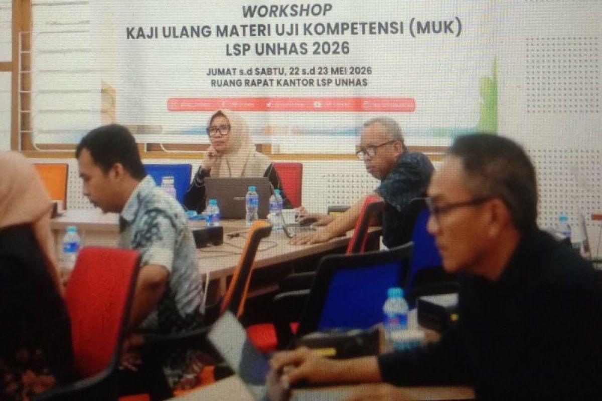 LSP Unhas Perkuat Mutu 211 Asesor Lewat Workshop Materi Uji Kompetensi Sesuai Standar BNSP