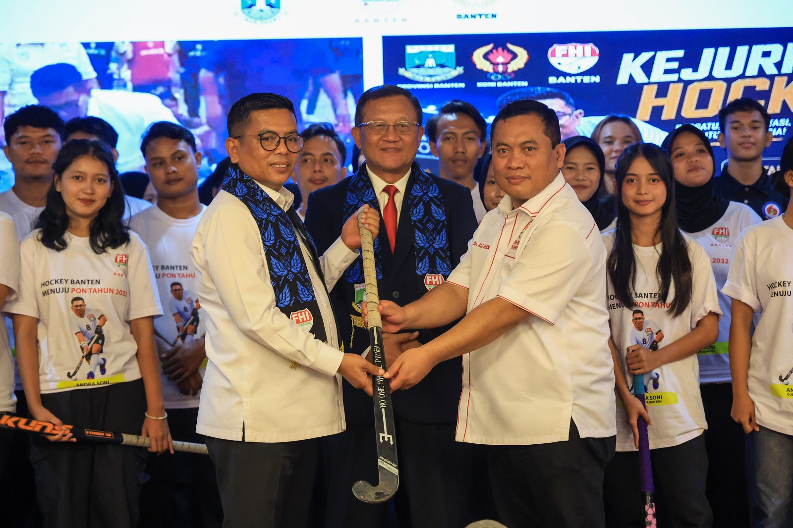 Gubernur Banten Andra Soni Targetkan Emas PON 2028, Pengurus FHI Diminta Perbanyak Turnamen Hoki