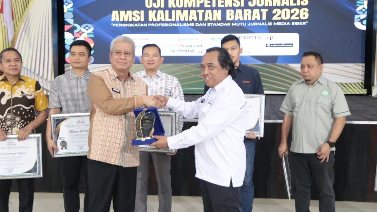 Sekda Kalbar Harisson Tegaskan Jurnalis Wajib Miliki Sertifikat Kompetensi di Era Disrupsi Digital, 22 Peserta Ikuti Uji dari AMSI
