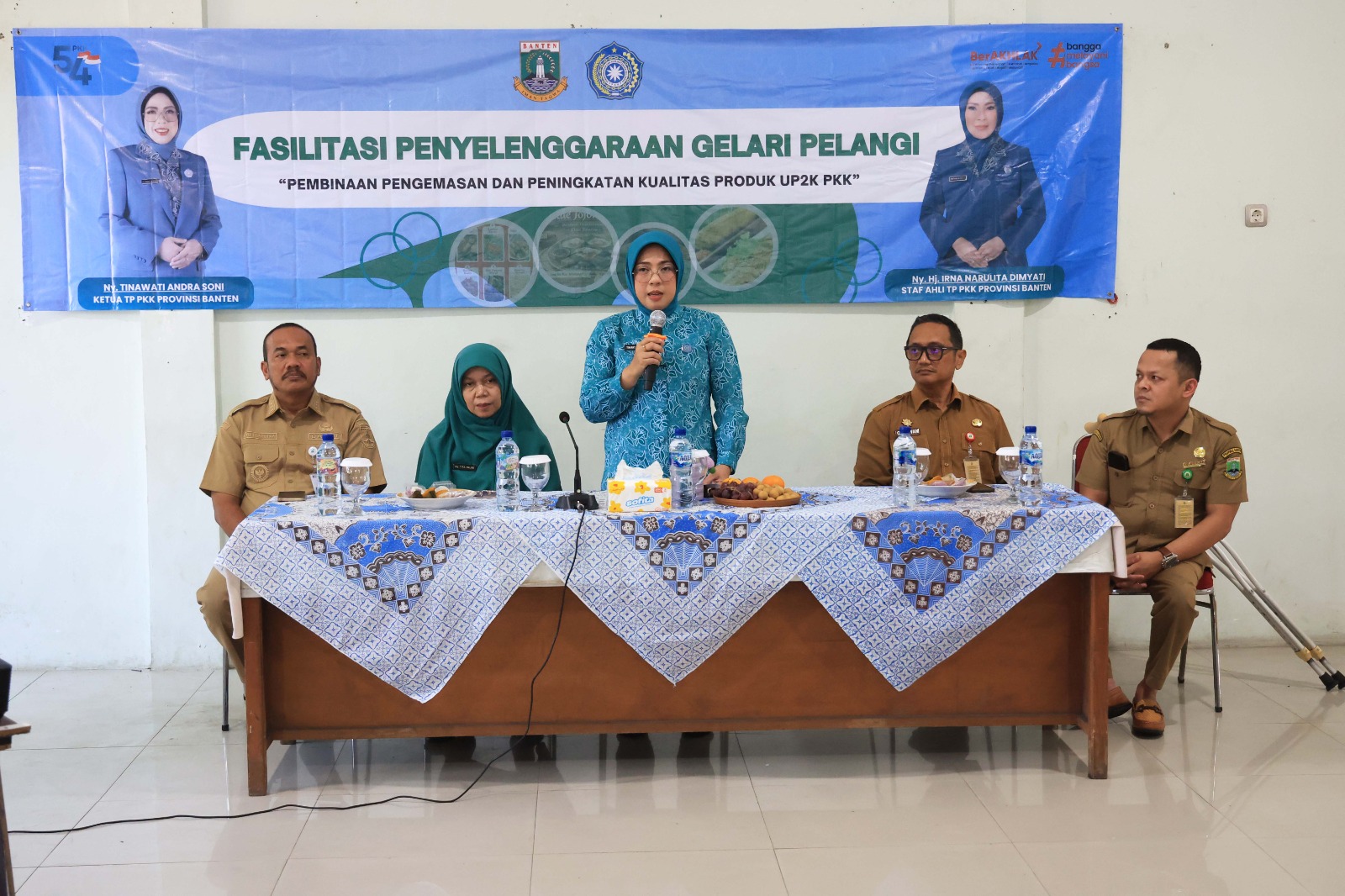 TP PKK Banten Bekali Pelaku Industri Rumah Tangga di Serang soal Kemasan dan Digital Marketing