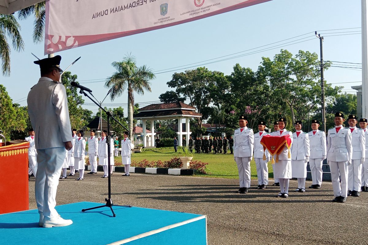 Wabup Belitung Syamsir Ajak Warga Keroyokan Bangun Bangsa di Hari Lahir Pancasila 2026, Tekankan Nilai Keutuhan