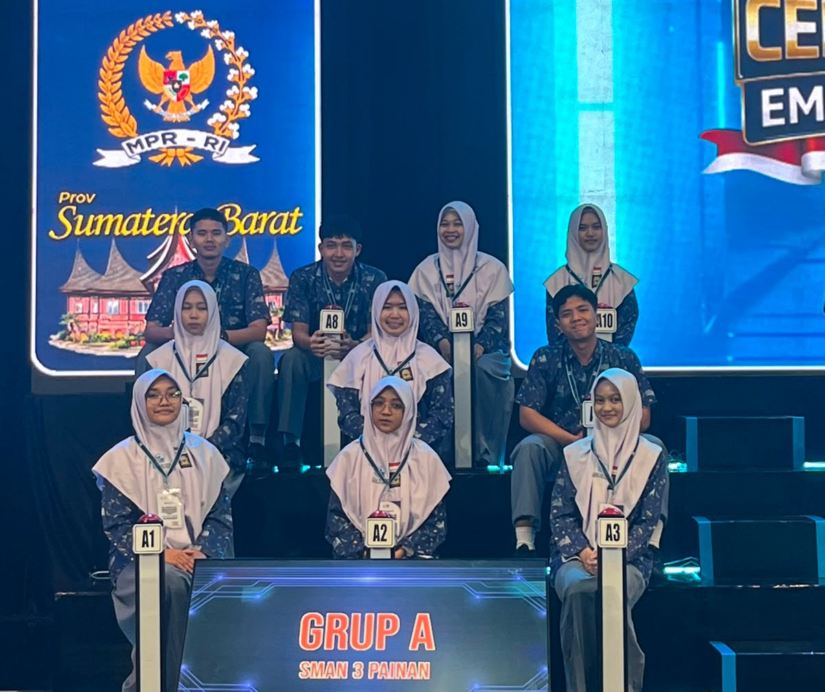 SMAN 3 Painan Wakili Sumbar di LCC 4 Pilar Nasional Usai Kalahkan SMAN 1 Padang dan ICBS Payakumbuh