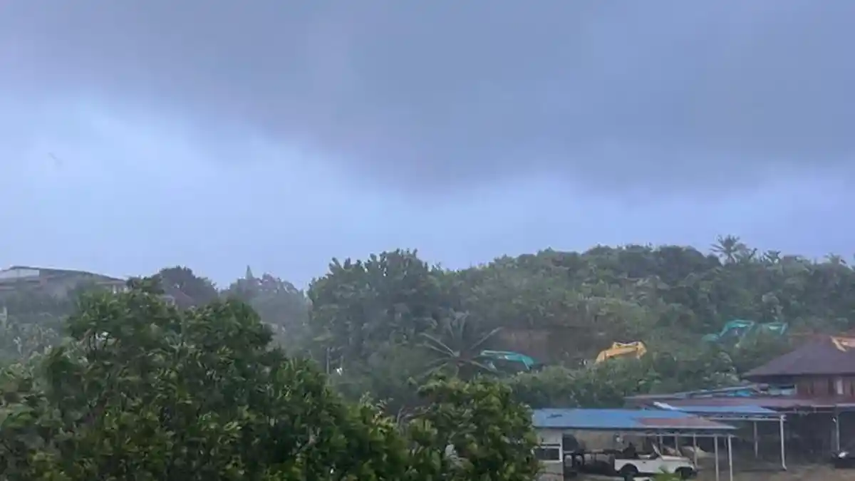 Cuaca Sulawesi Utara Rabu 17 Juni 2026: 8 Daerah Diguyur Hujan Ringan, 6 Wilayah Waspada Hujan Petir