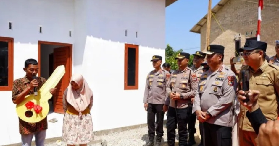 Polda Bangka Belitung Resmikan Rumah Baru untuk Korban Kebakaran di Mentok, 13 Unit Dibangun di Pulau Bangka dan Belitung