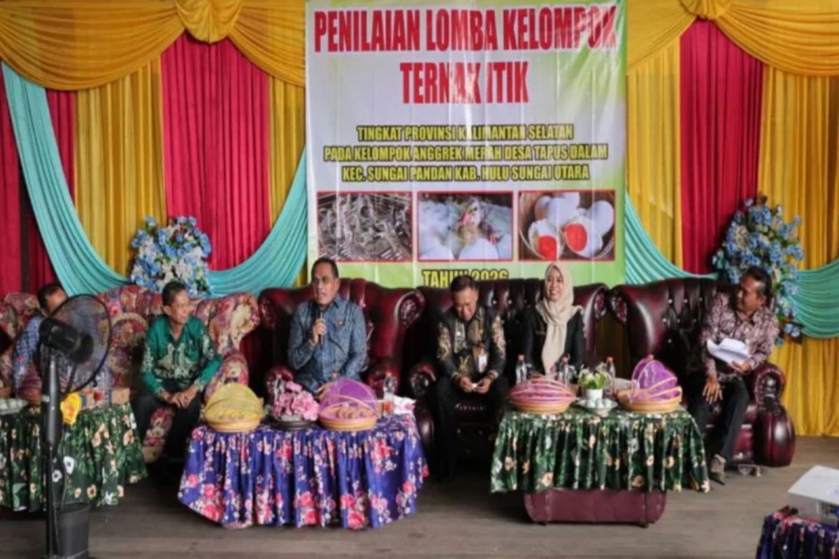 5 Berita Ekonomi dan Sosial Kalsel Hari Ini: Bunga Nol Persen Tapin hingga Lomba Ternak Itik HSU