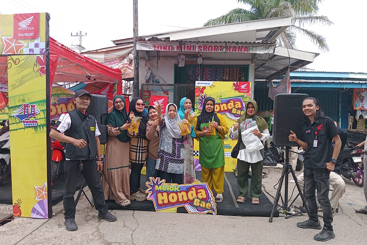 Astra Motor Sumsel Gelar Roadshow ‘Melok Honda Bae’ di 15 Titik Palembang, Mulai Jelajahi Kabupaten Lain