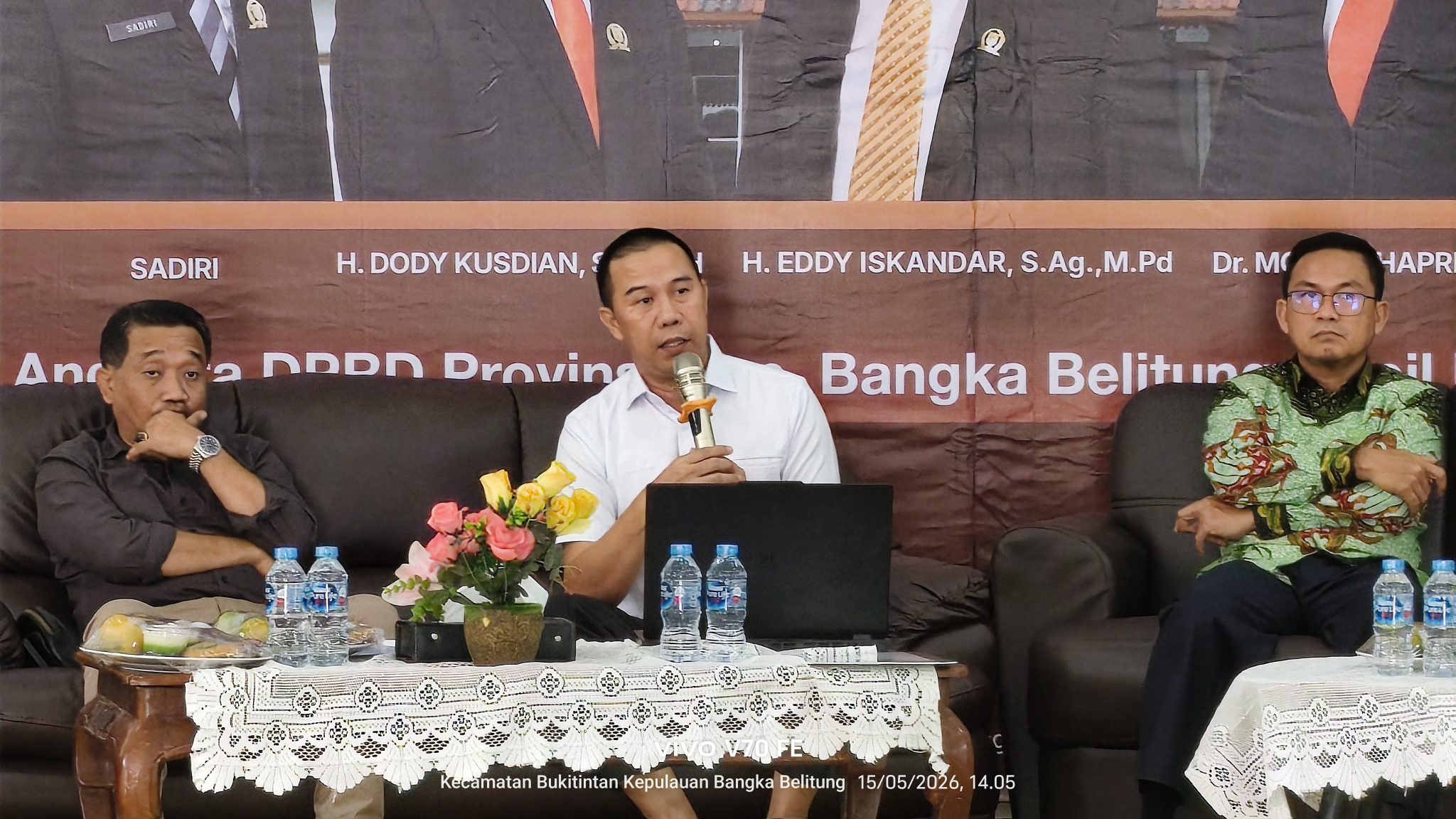 Wakil Ketua DPRD Babel Eddy Iskandar Dorong SMK Vokasi Siapkan Lulusan Kerja ke Luar Negeri, 150 Warga Terdeteksi Berangkat Ilegal ke Myanmar