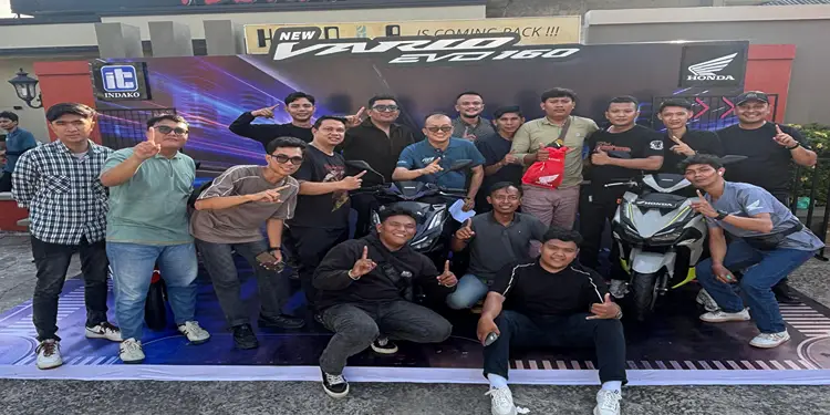 Komunitas Honda Sumut Antusias Sambut New Vario Evo 160, VOCMED dan HBCM Ikuti Test Ride di Medan