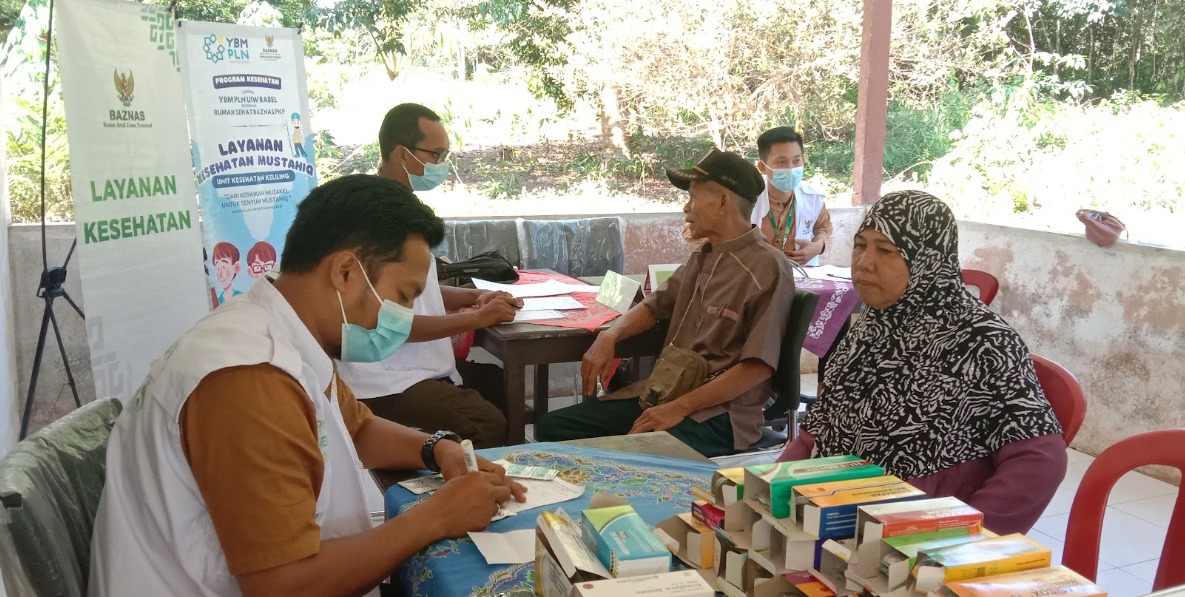 YBM PLN Babel Jemput Bola ke Pelosok Desa, 201 Mustahik Terima Layanan Kesehatan Gratis Sepanjang 2026