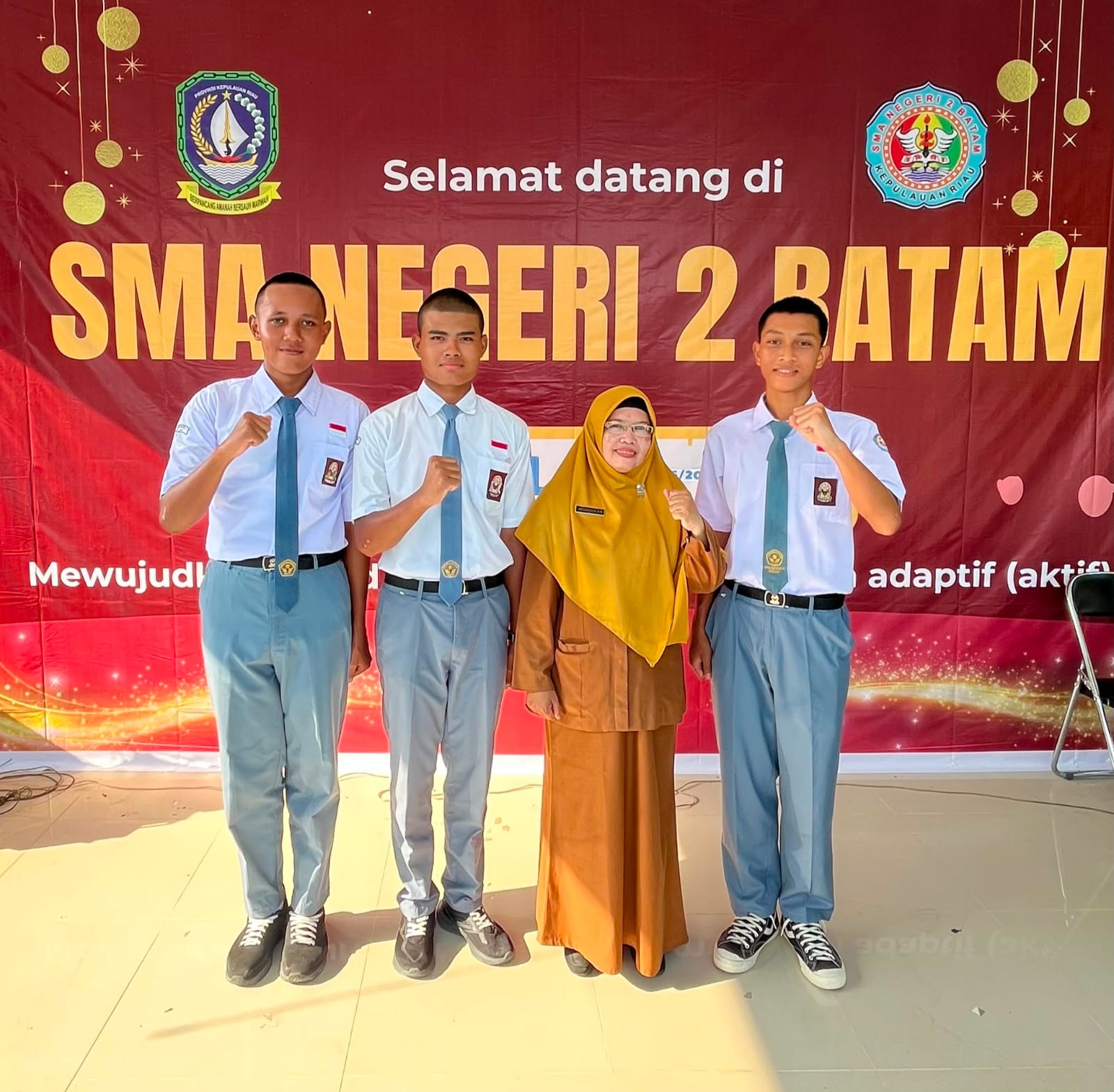 SMAN 2 Batam Kembali Ukir Prestasi, Tiga Siswa Lolos Paskibra 2026 untuk Tingkat Provinsi dan Kota