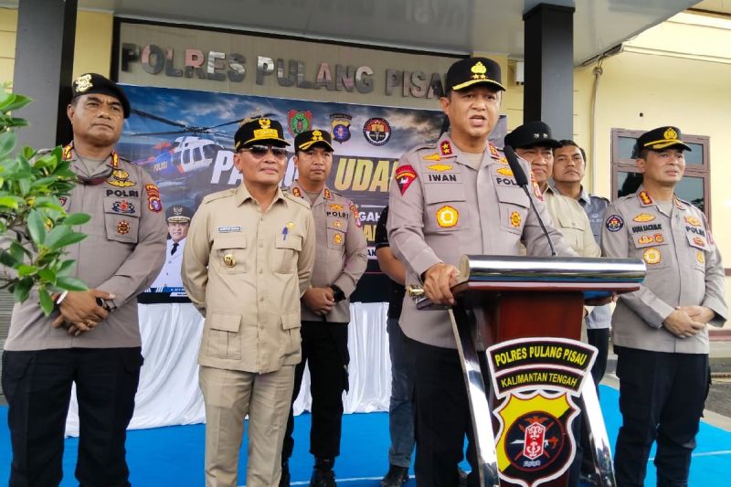 Kapolda Kalimantan Tengah Perintahkan Polres Pulang Pisau Selidiki Kebakaran Hutan di Tumbang Nusa, Ancam Tindak Tegas Pelaku Sengaja