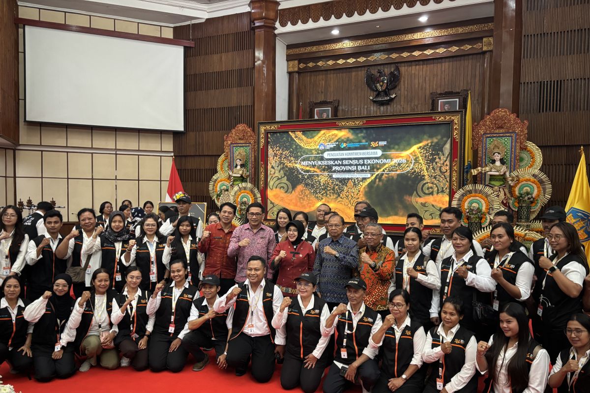 Gubernur Bali Koster Desak Denpasar, Gianyar, dan Badung Percepat Sensus Ekonomi 2026, Capaian Terendah di Bawah 37 Persen