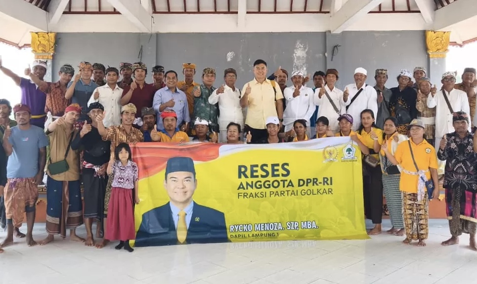 Reses di Lampung Selatan, Rycko Menoza Tampung Keluhan Warga soal MBG hingga Koperasi Desa yang Belum Beroperasi